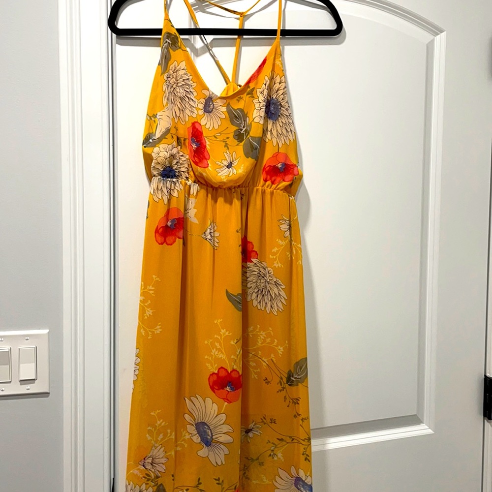 Floral maxi dress